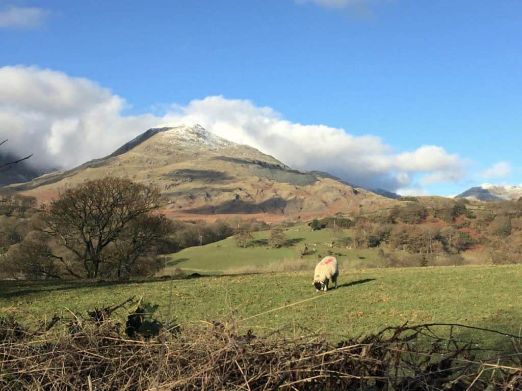 Old Man of Coniston - Approaching Torver Village