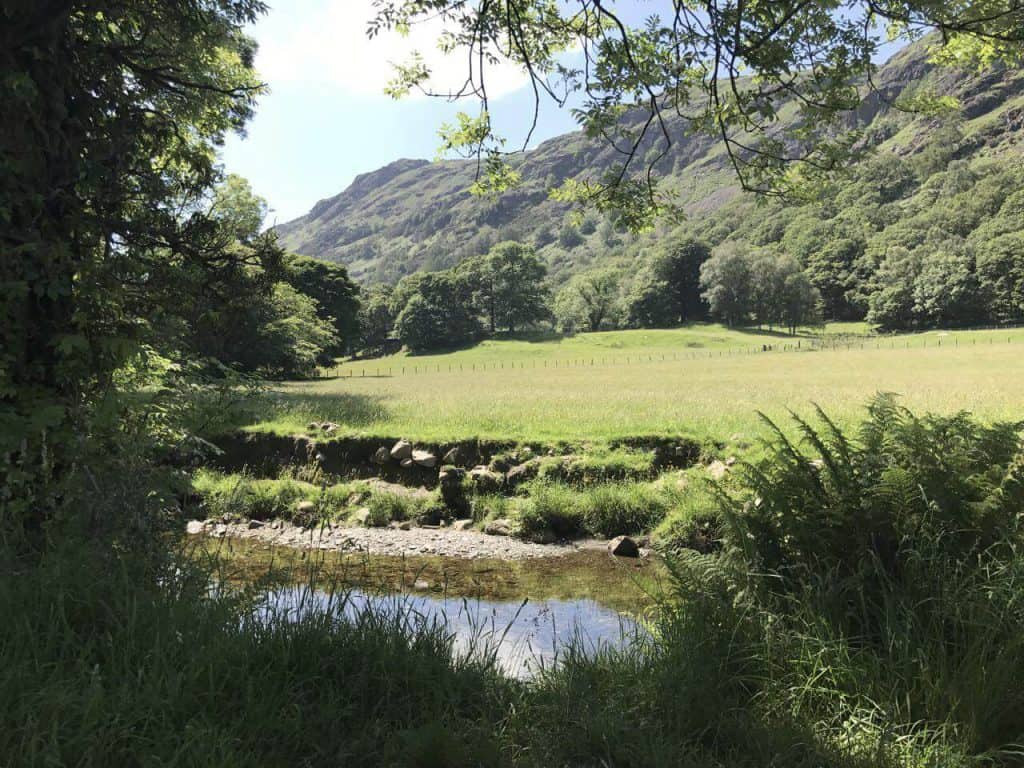 Views on the Cumbria Way section of this walk